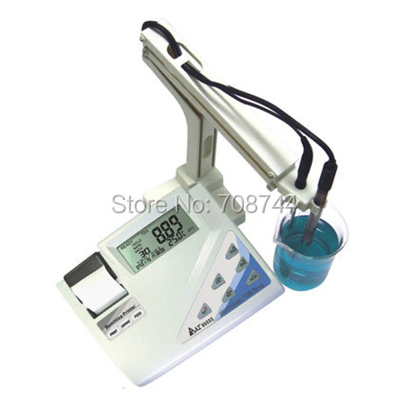 AZ86505 Benchtop Digital PH Meter With Multiple Parameters LCD Display ORP Meter Conductivity Salinity Tester
