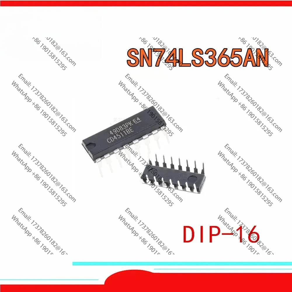 

10PCS/LOT 100%Original New SN74LS365AN 74LS365AN 74LS365 DIP16