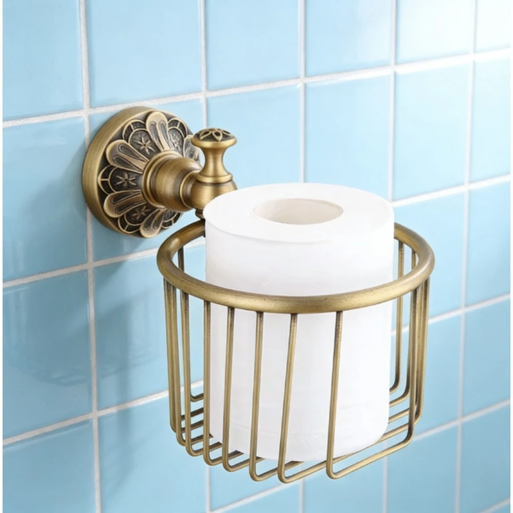 

Коробка для бытовой гигиены, полностью медный держатель для салфеток с гравировкой, роскошные аксессуары для ванной комнаты.