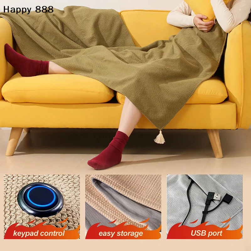 

USB-шарф с подогревом: мягкий, теплый и портативный греющий шарф для холодной погоды с тремя уровнями нагрева.