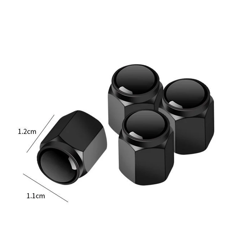 5 قطعة قبعات صمام إطارات السيارة شعار غطاء معدني الحال بالنسبة لمرسيدس بنز B/C/E/S الفئة أ الفئة C200L GLC GLE CLA ملحقات تصفيف السيارة