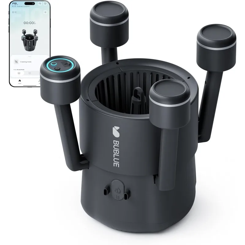 

Скиммер для поверхностей, очиститель бассейна с мощным всасыванием, двойной двигатель, фильтр 5 л, два режима очистки, интеллектуальное управление через приложение,