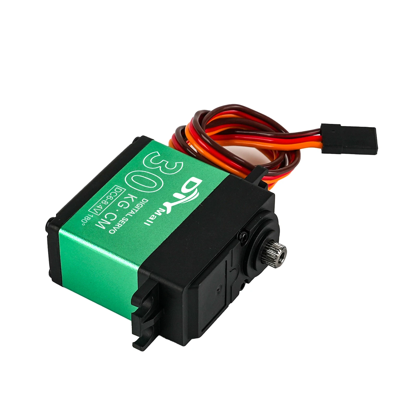 25T Arm + TD-8830MG Digital Servo Motor Metal Gear 30KG 4.8-8.4V 180/270/360 Degree For 1/8 1/10 RC Car/Crawler/Robot Aircraft