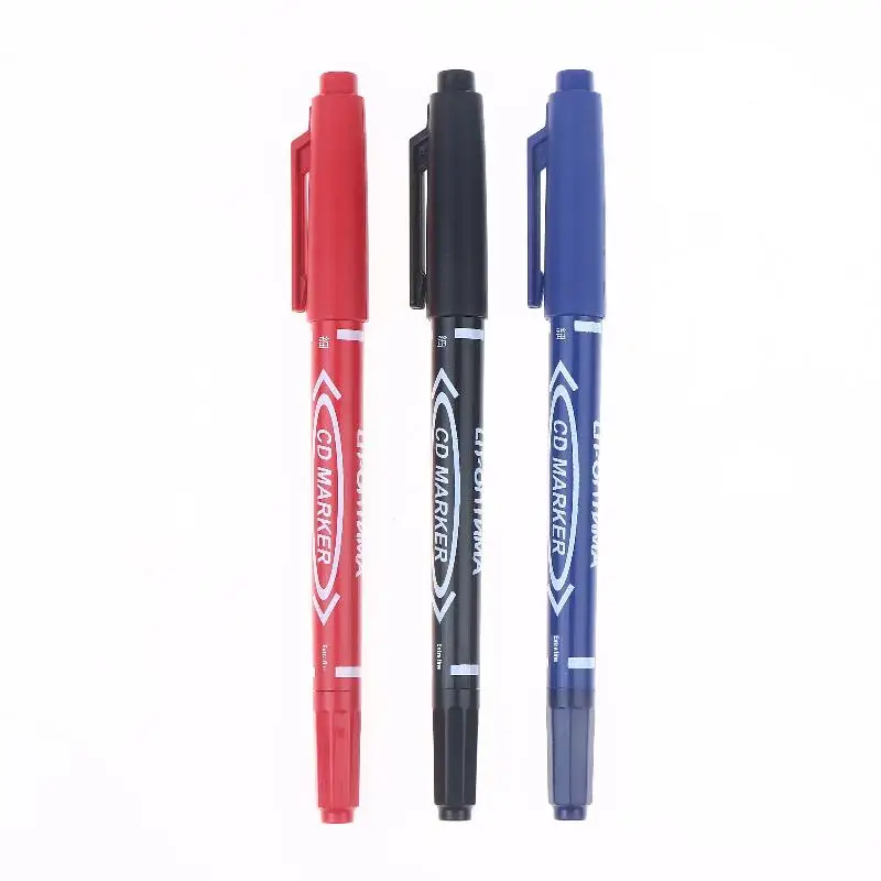 

Набор из 10 перманентных маркеров с двойным наконечником для рисования и граффити на пластике, дереве, камне, металле, стекле