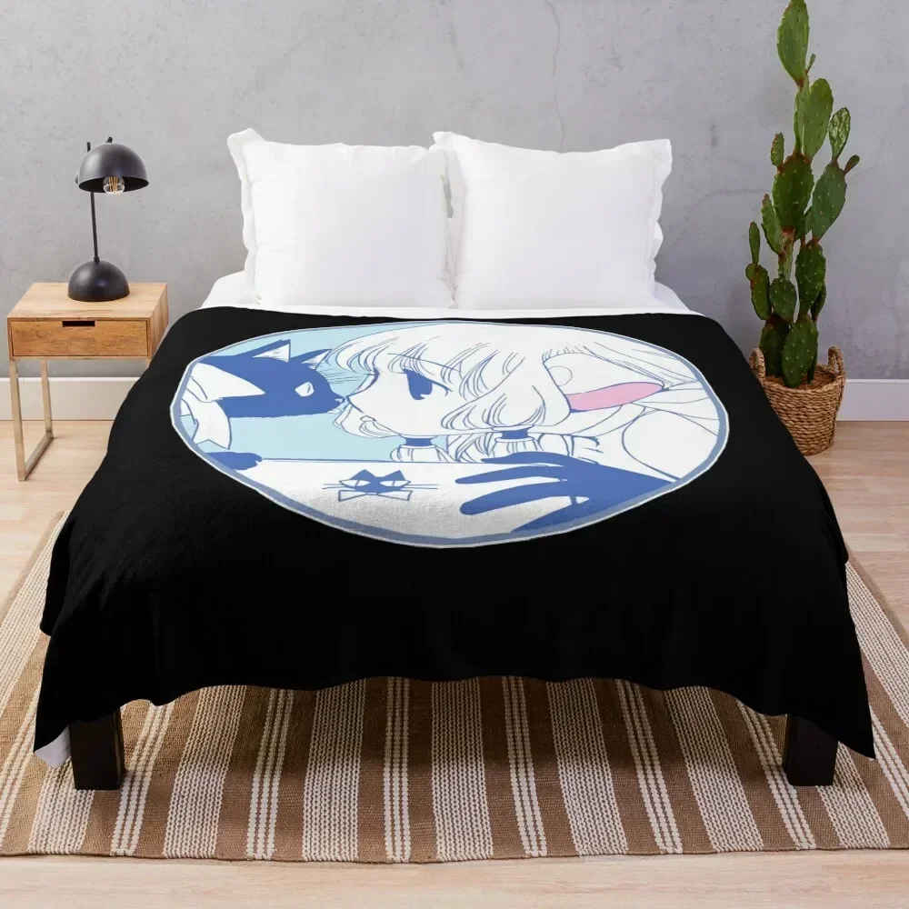 

Chi - Chobits Throw Blanket Soft Solid Color Blanket for Couch Bed