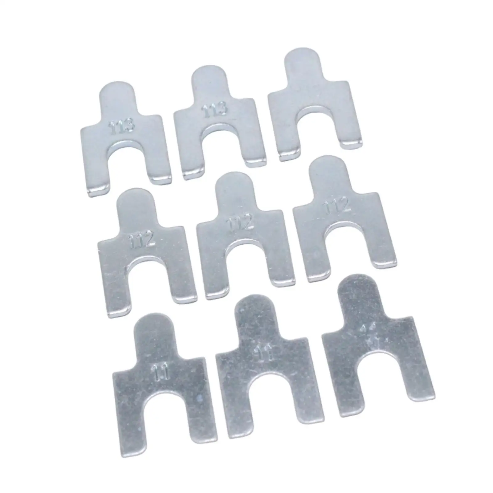 Vehicle Alignment Shims Set 9pcs Iron Adjustable Spacers for HJ HZ Torana LH LX U Front Caster Correction Tool