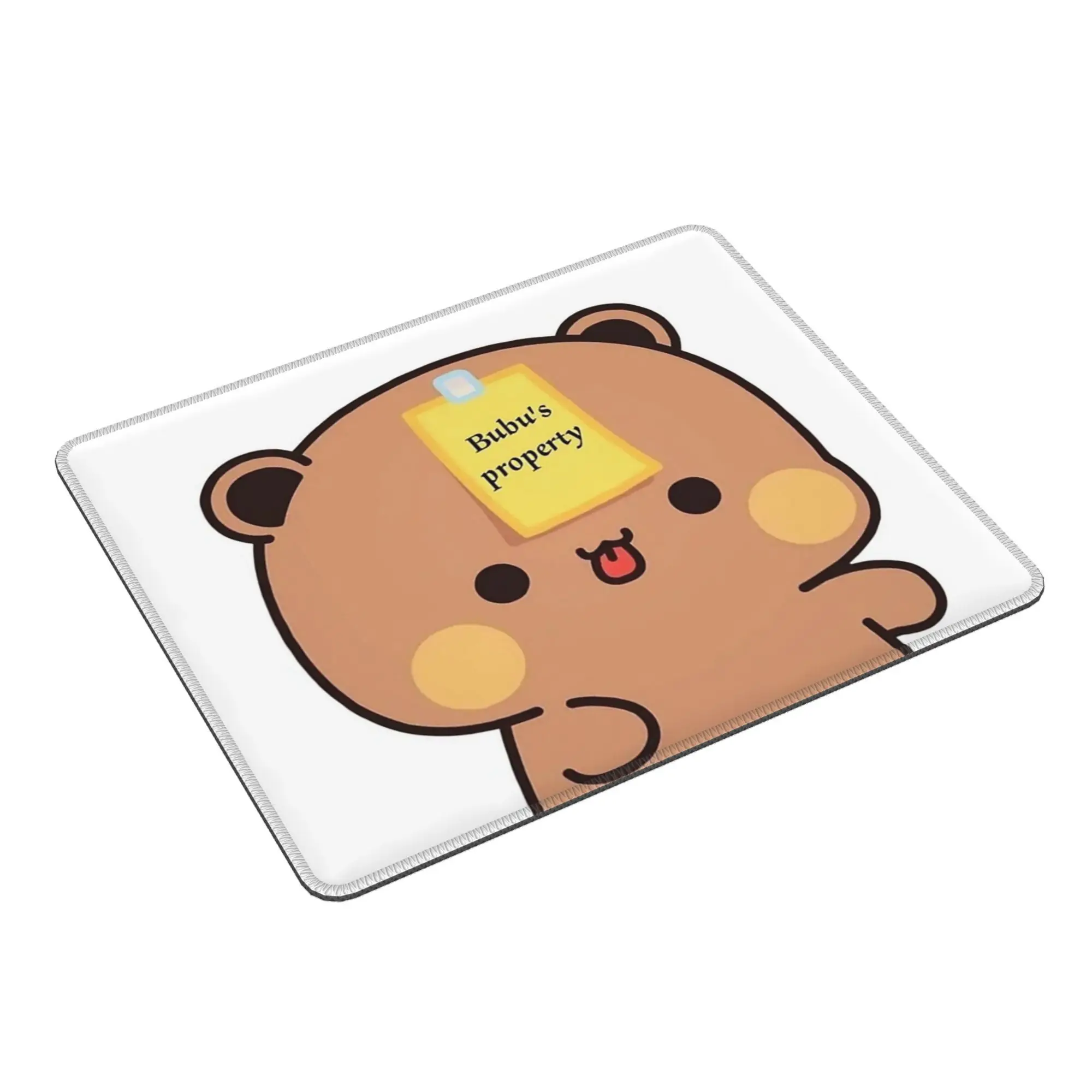 

Bubu Dudu Panda And Brownie Bear Couple v8 2024 Mouse Pad Computer Keyboard Mouse Mat Gamer PC Laptop Desk Mat