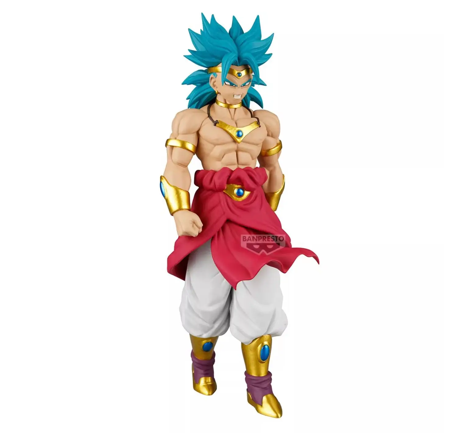 الأصلي بانداي بانبريستو لعبة دراغون بول برولي سوبر سايان الأزرق الشعر البلاستيكية شخصيات كرتونية عمل نموذج لجسم اللعب