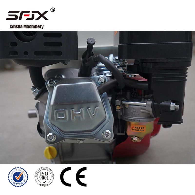 Hochwertiger GX160 GX200 5,5 PS/6,5 PS Benzinmotor