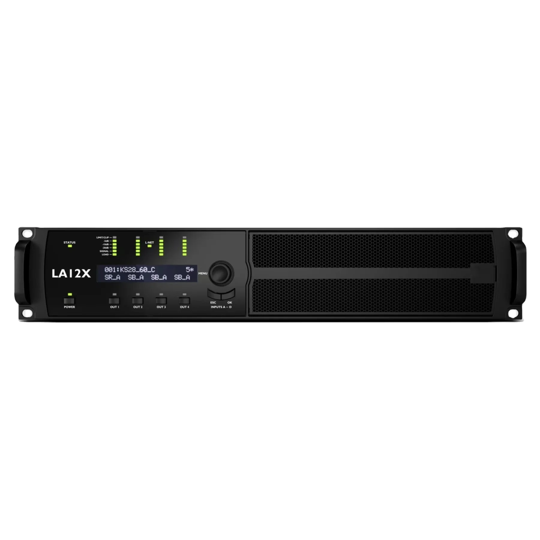 High power Amplifier LA12X 4channel 3300W DSP stage speakeramplifiers