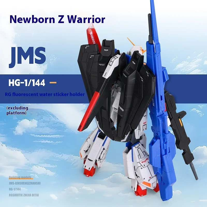 JMS-Neo Z Gundam Original et Amflats Document Scheme HG 1/144 Modèle Kit avec RG Fluorescent Water Decals Action Figure