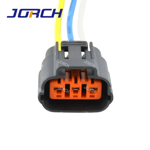 Imagen 2 del producto 1 Uds. Conector de mazo de cables 3P para Mazda Familia 323 Prima enchufe de bobina de encendido con 15cm UL1015 18AWG