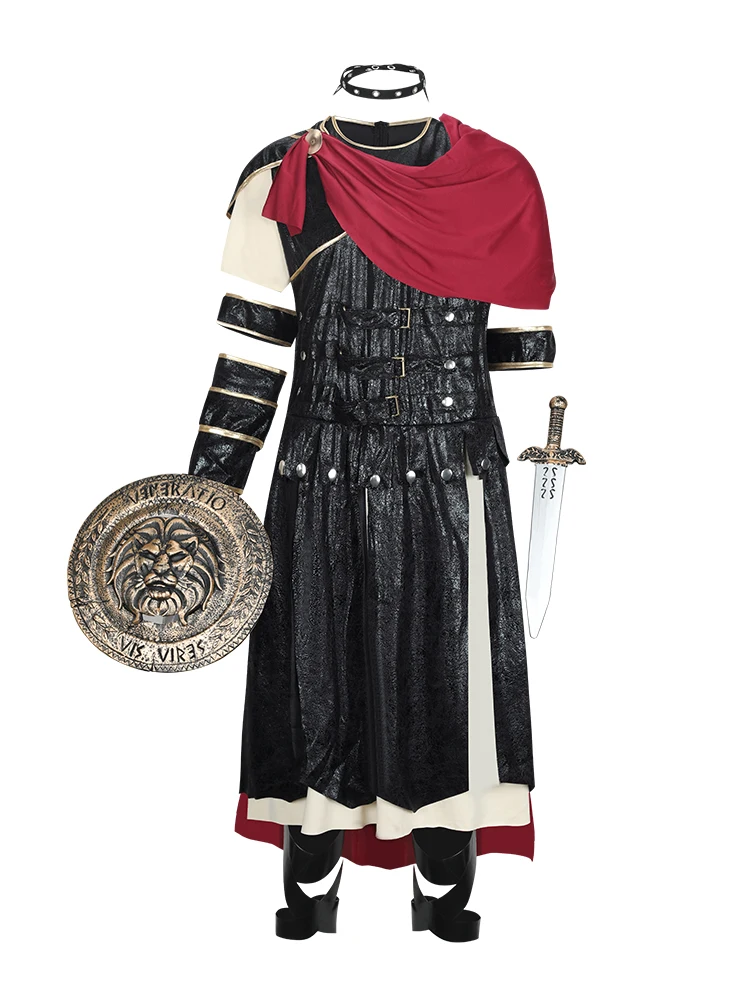 جديد أزياء الهالوين سبارتاكوس المصارع أداء الملابس الرومانية المقاتلة الزي المرأة ملابس المرحلة العرقية