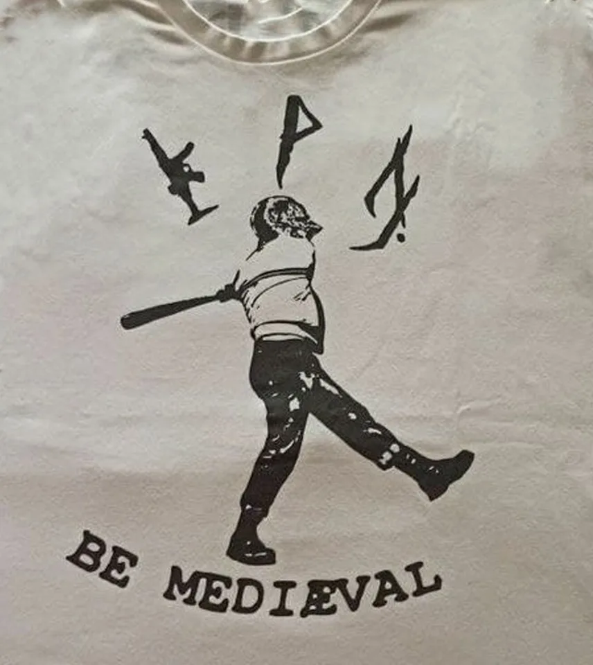 

Белая футболка Peste Noire Band Be Mediæval с коротким рукавом от S до 5XL JJ3501