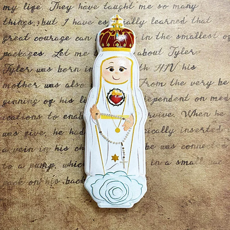 Sevia, Spain tourism souvenir Our Lady of Lourde 3D stereo refrigerator sticker Home decoration items Collection of crafts