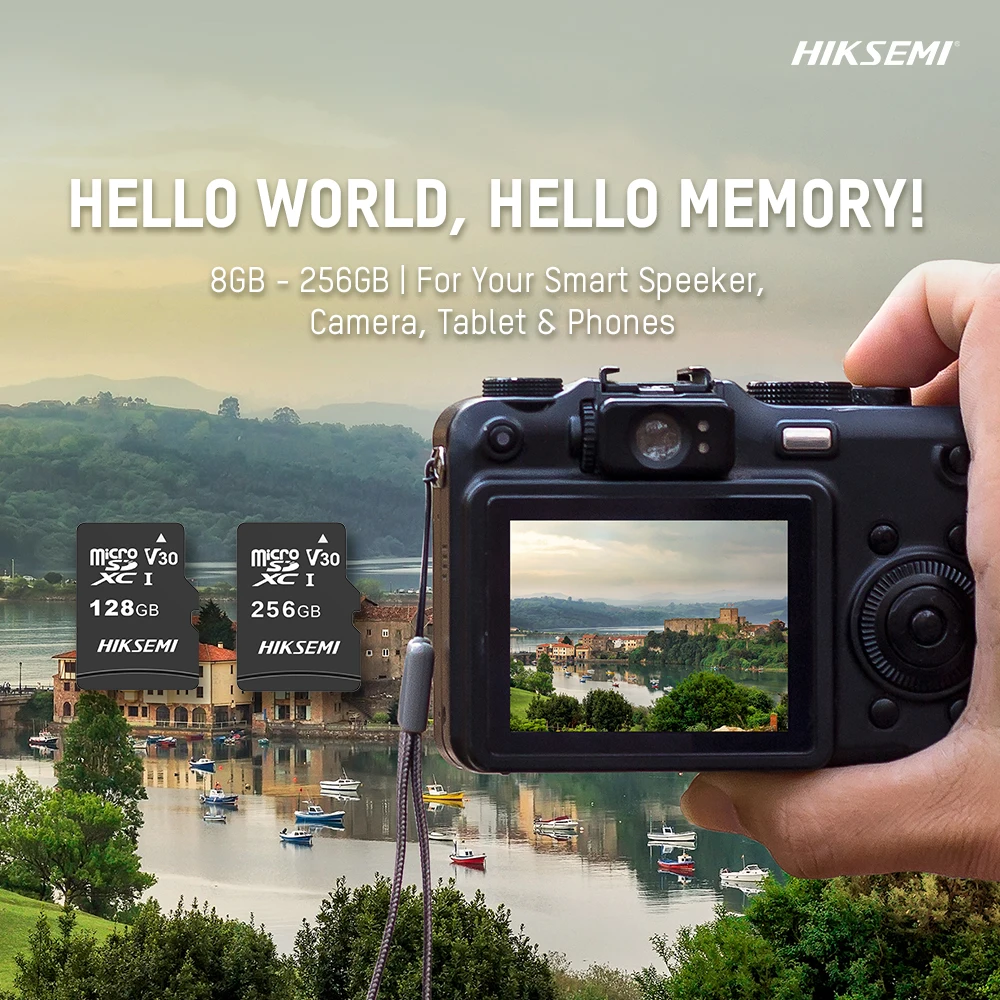 HIKSEMI Memory Card 32GB TF Flash Mini SD Card 8GB 64GB 128GB 256GB Class UHS-I High Speed Micro TF Card