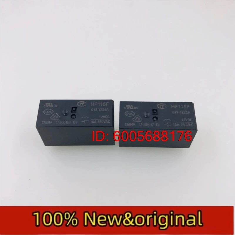 10PCS Hongfa Relay HF115F-012-1ZS3A One set conversion 8-pin 16A JQX-115F-012-1ZS3A Original & Brand New