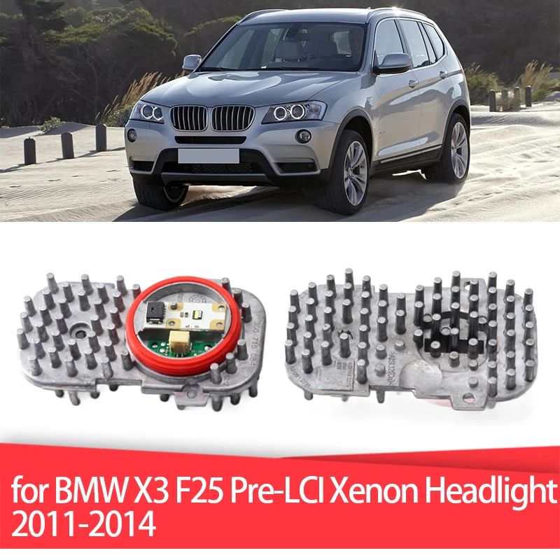 1305715084 Angel Eyes LED Headlight Ballast Module for BMW X3 F25 Pre-LCI Xenon Headlight 2011-2014 Ballast 63117263051