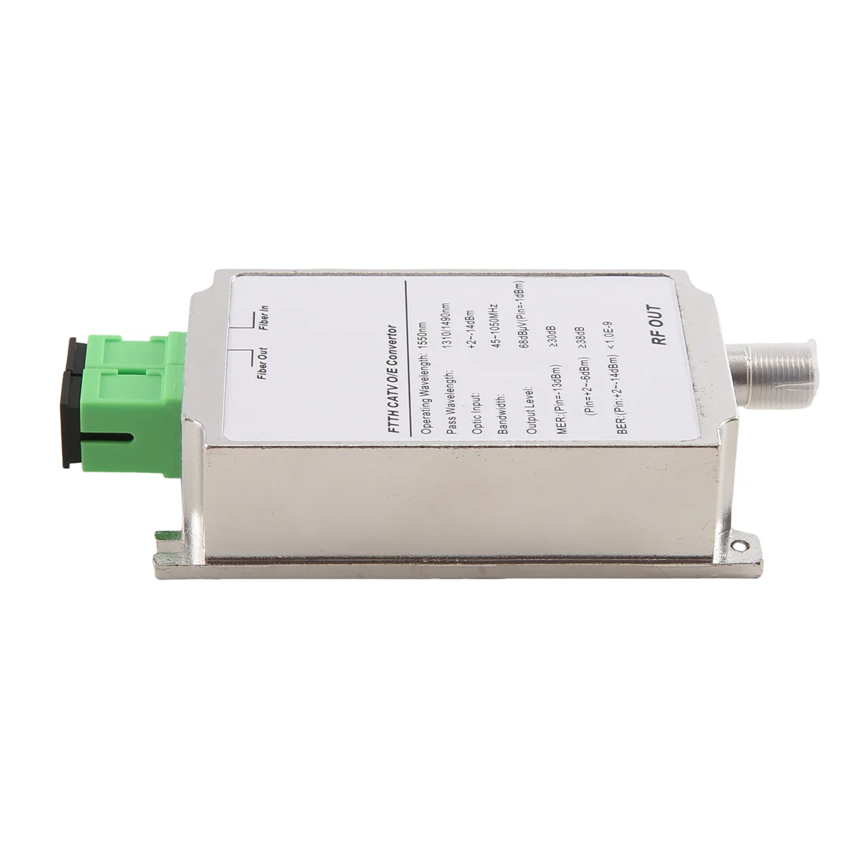 

X62A_Mini Приемник CATV FTTH Узел WDM RF преобразователь AGC 1310 нм/1550 нм