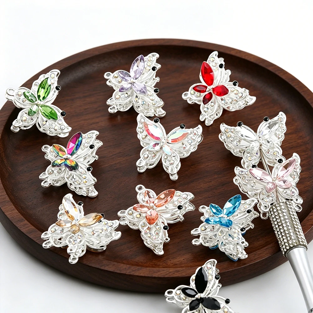 

Cordial Design 30Pcs 33*38MM Handmade/DIY/Exquisite Beads/DIY Beads/Rhinestone Look/Butterfly Shape/Jewelry Accessories #20323