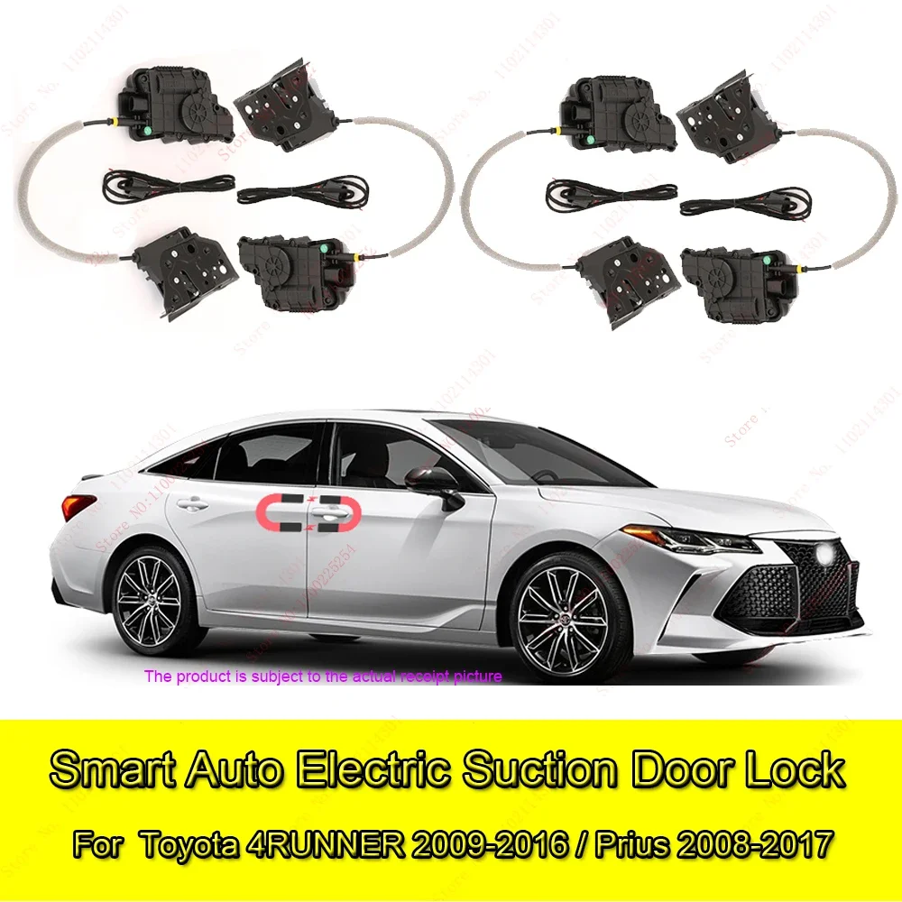 Smart Auto Electric Suction Door Lock for Toyota 4RUNNER Sequoil Prius Automatic Soft Close Super Silence Car Vehicle Door