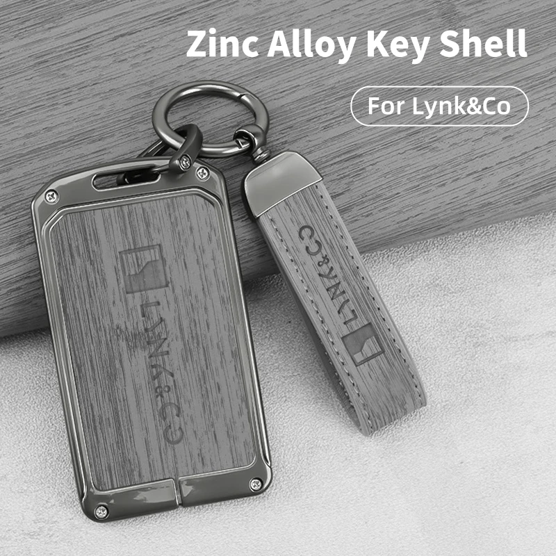 Leather NFC Card Car Key Cover Fob Case Protector Shell For Lynk&Co 05 06 09 03 01 02 Hatchback 2022 Auto Keychain Accessories