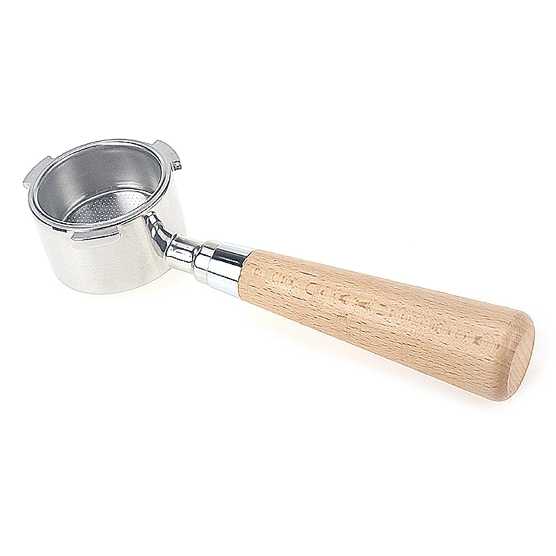 Portafiltro de café sin fondo, cesta de filtro de repuesto de 53MM, accesorios de café