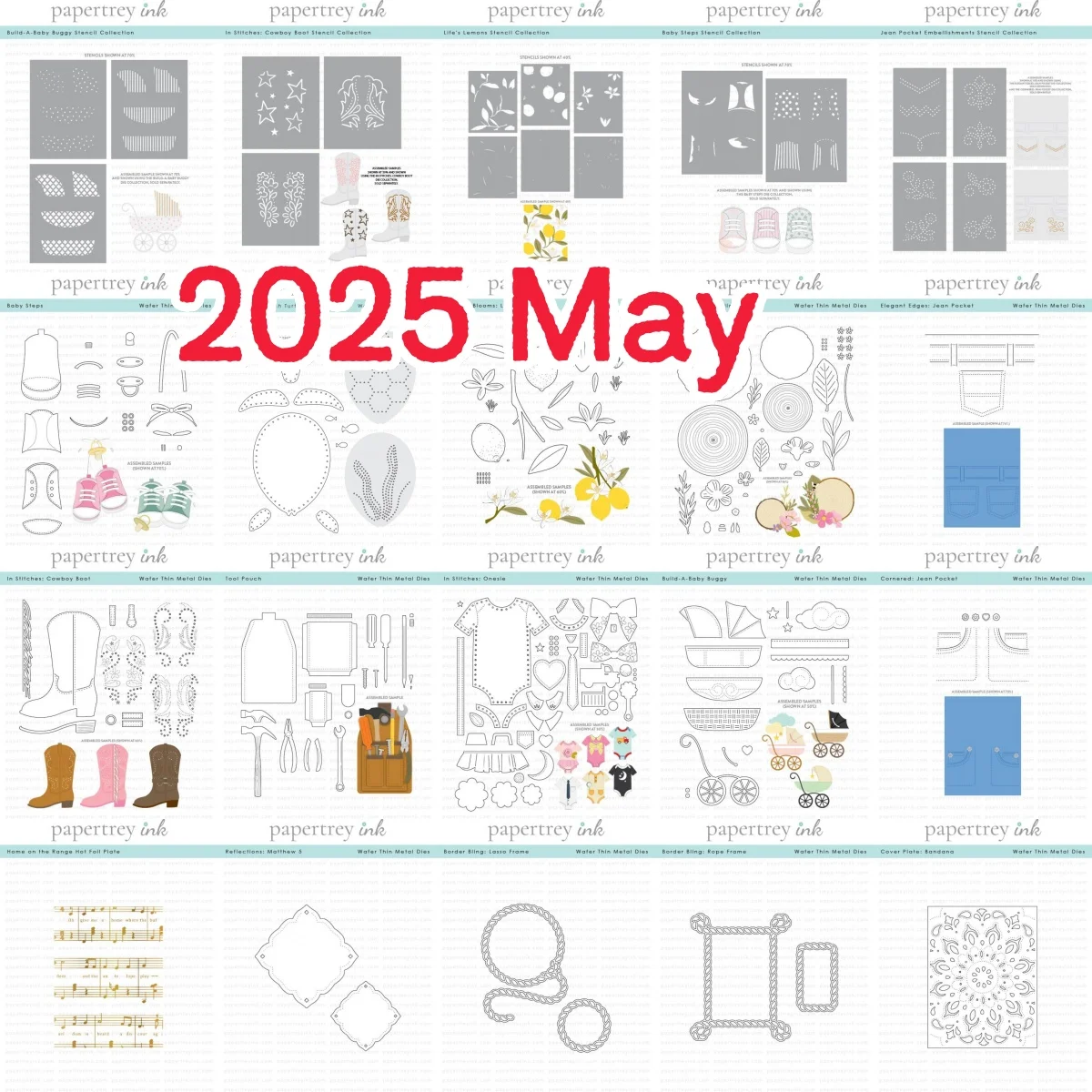 

Baby Frame Onesie Lemon Blossom Wood May 2025 Metal Cutting Dies Stencils Hot Foil DIY Card Scrapbook Embossed Paper Album Craft