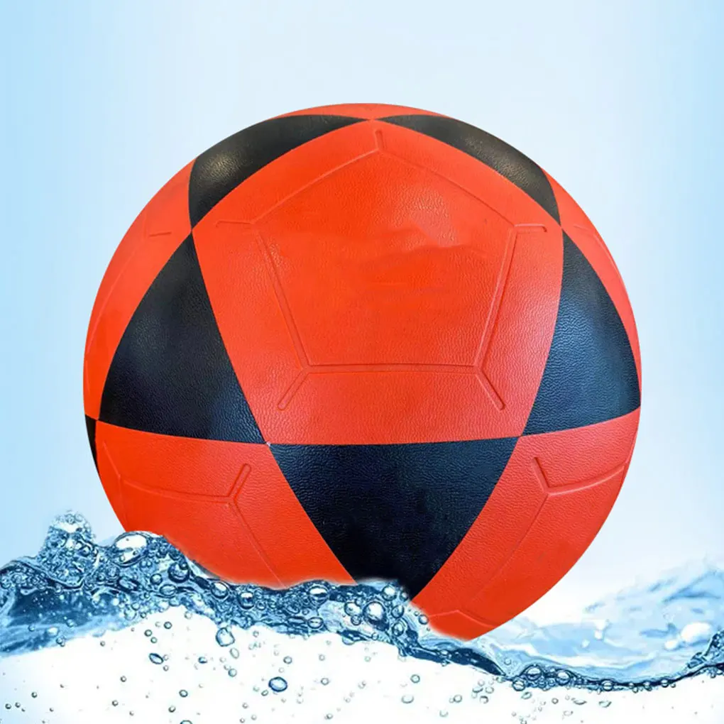 Professional Size 5 Soccer Ball With Soft PVC Cover Machine Stitched Panels For Added And Durability