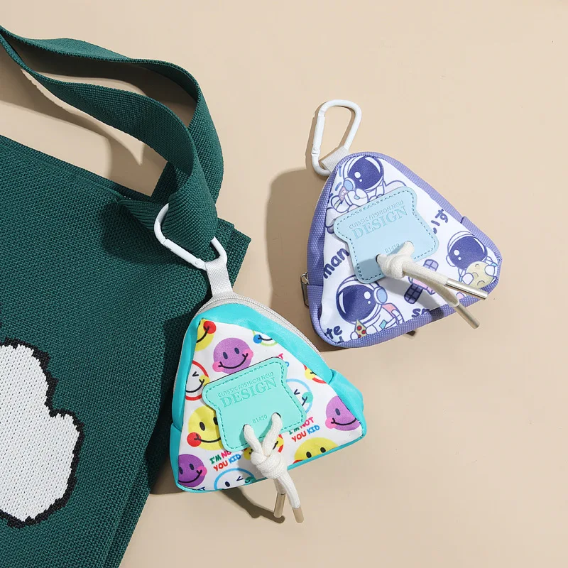 Women's Coin Purse Key Bag Headphone Bag Personalized Pendant Men's Trendy Cartoon Mini Fashionable Funny Versatile Storage Bag