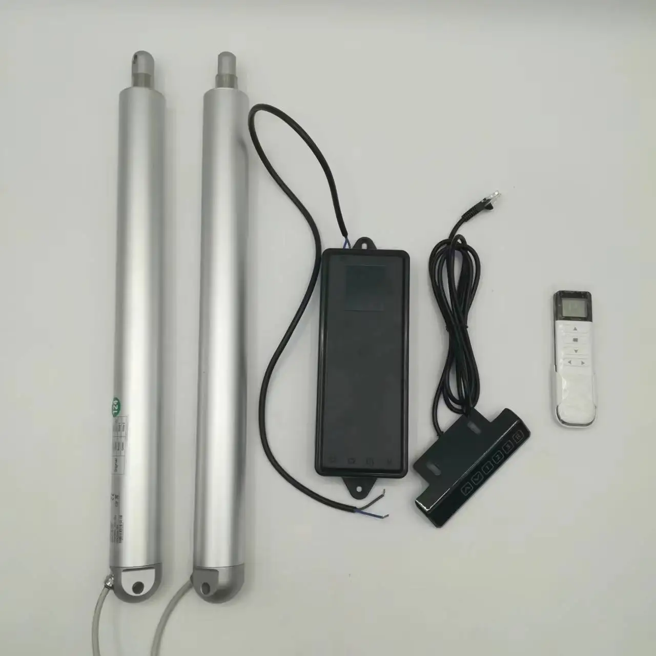 2-Inch Waterproof IP65 Linear Actuator 12 Volt Tubular Electric Actuator 22 Lbs Capacity for Outdoor Marine Magnet