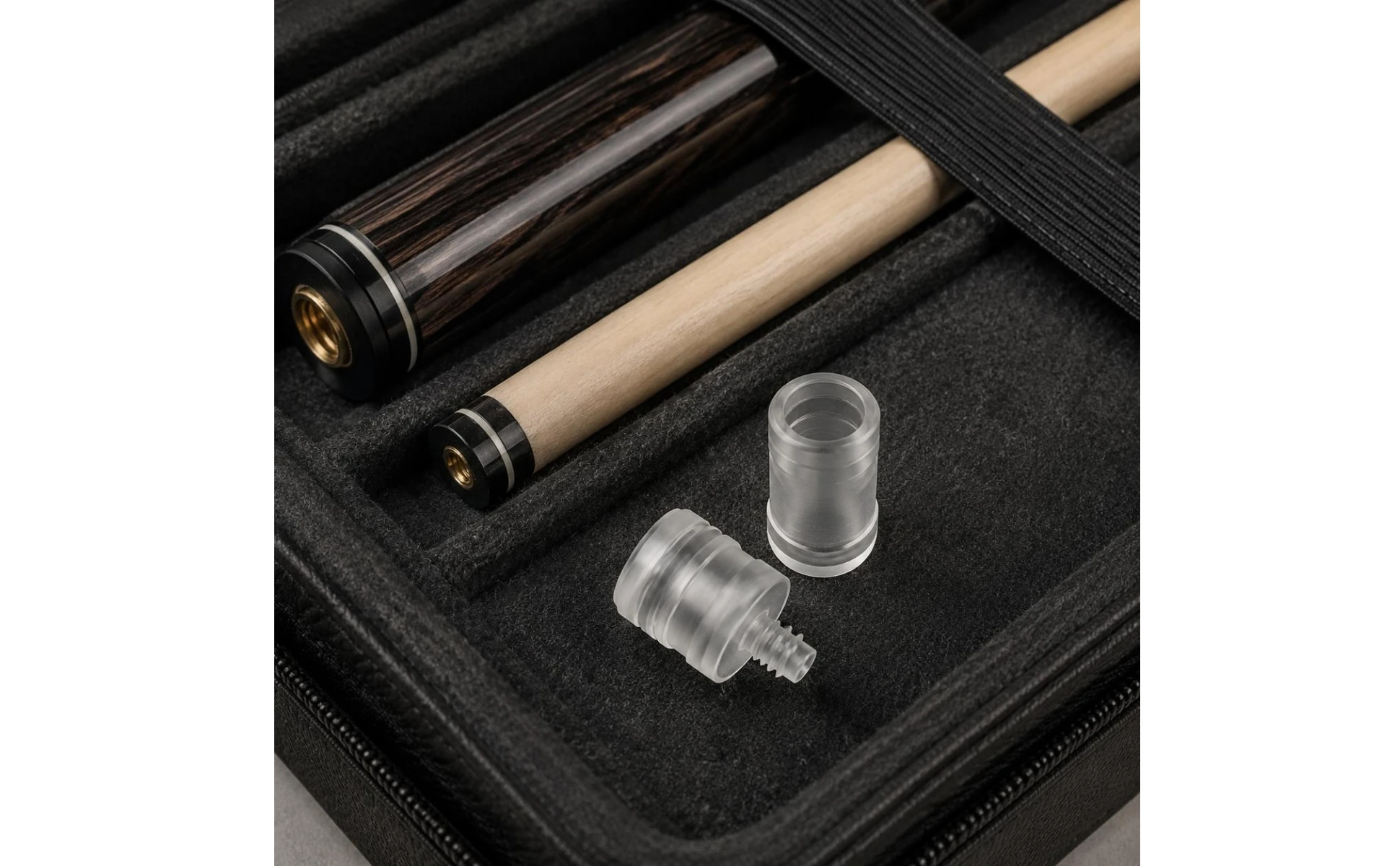 Billiard Cue Joint Protector Clear Plastic Pool Cue Joint Protector Sports Accessory Secure Fit Sleek Surface Billiard Cue Joint Protector Clear Plastic Pool Cue Joint Protector Sports Accessory Secure Fit Sleek Surface