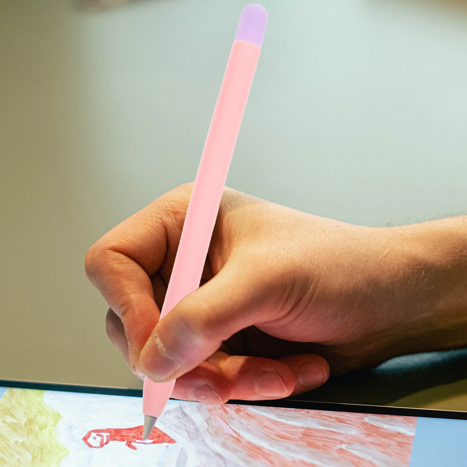 

Stylus Pen Silicone Protective Compatible For Apple 2 Durable Scratch Resistant Smooth Hard Replacement Cover Protective Sleeve