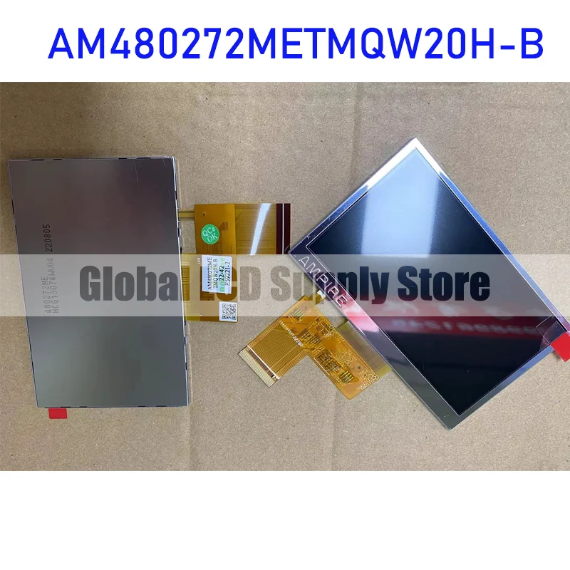 AM480272METMQW20H-B 4.3 Inch Original LCD Display Screen Panel Brand New and Fast Shipping 100% Tested