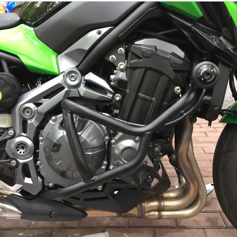 Motorbike Engine Bumper Guard Frash Stunt Cage Crash Bar Frame Protector For Kawasaki Z900 2017 2018 2019 2020 2021 2022 2023