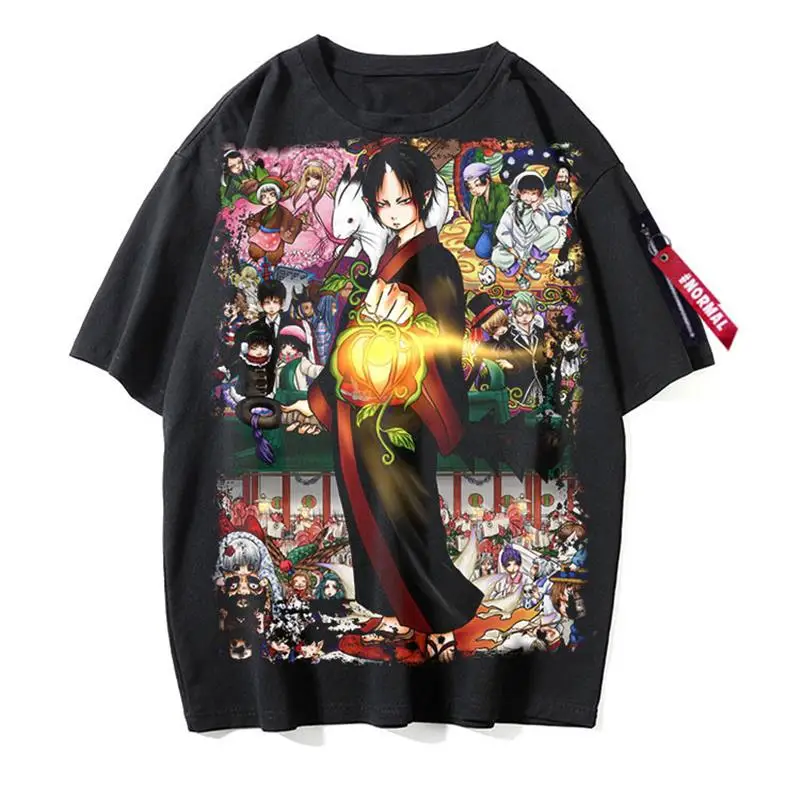 New Ghost Lamp Chilling Bla T-irt ort Sve ex Breathable Polyester Cartoon Print Top for Men And Women