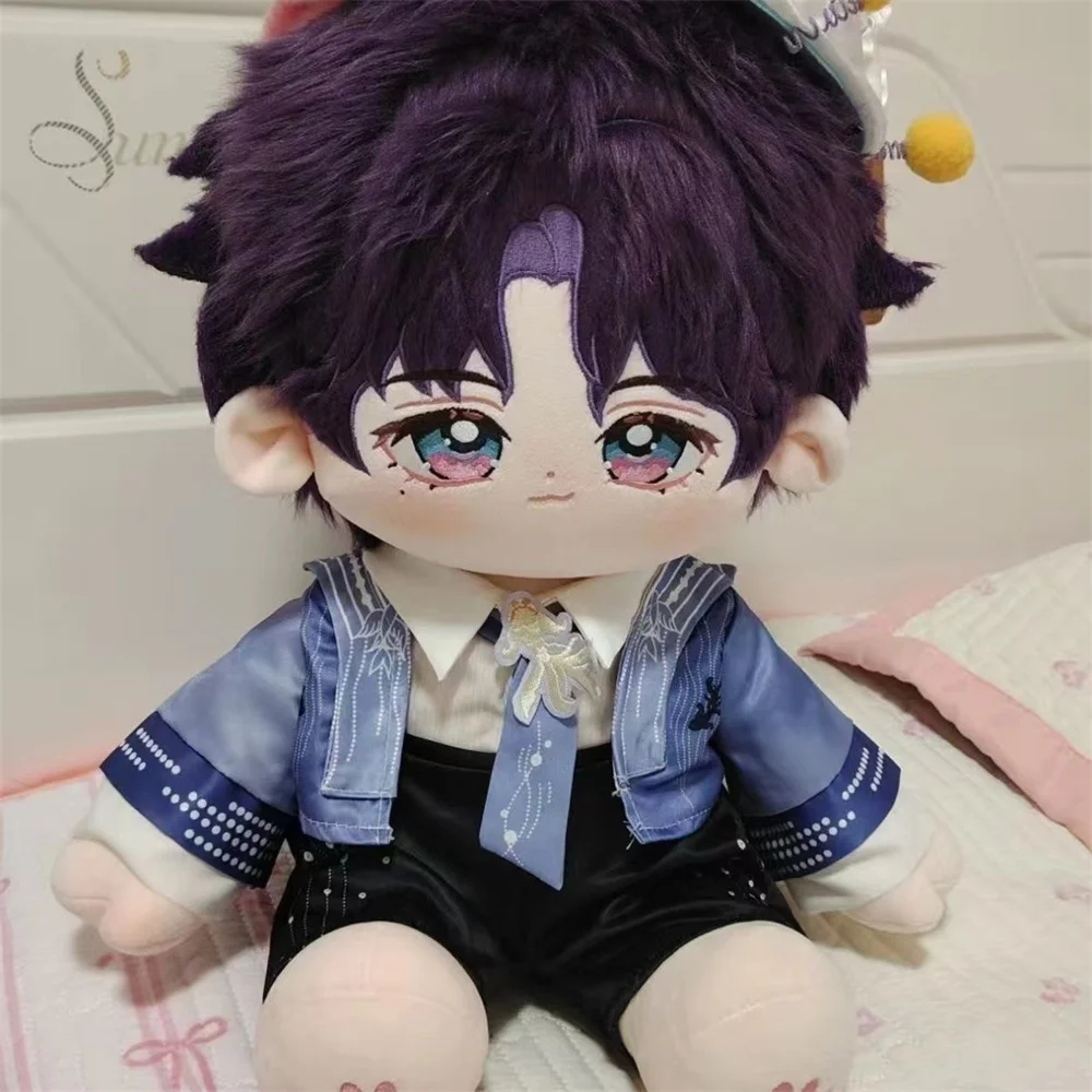 게임 사랑과 Deepspace Rafayel 잘 생긴 생일 의상 정장 40cm 인형 장난감 옷 코스프레