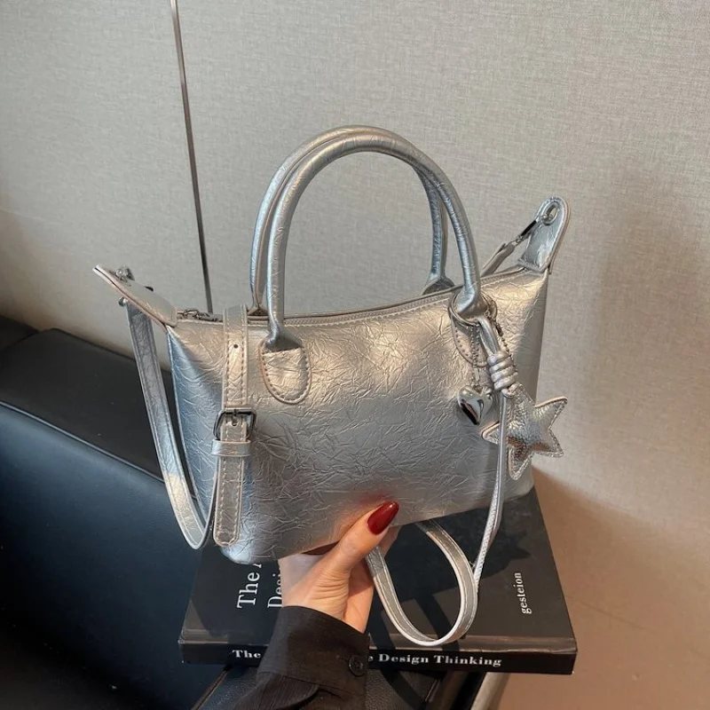 

High-End Leather Classic Designer Paris Fashion Tote Bag For Women Minimalist With Large Capacity Solid Color Trendy