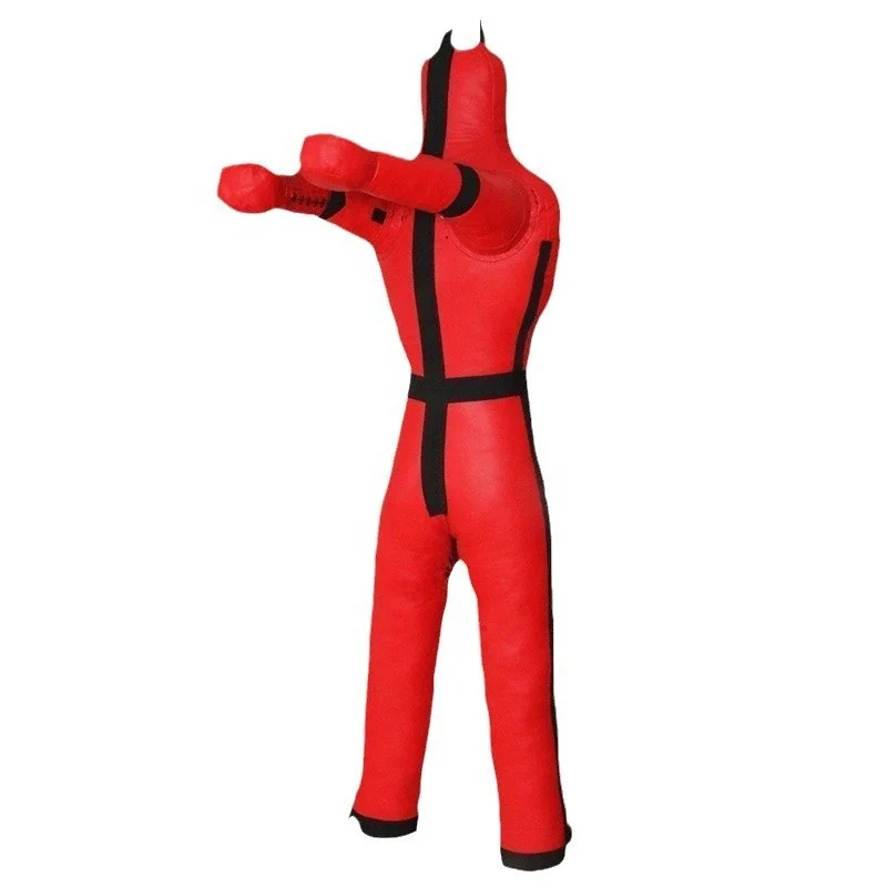 2026 Taekwondo Wrestling MMA Karate Judo Aikido Boxing BJJ Jiu Jitsu Grappling Standing 70kg Unisex PU Durable Punching Dummypro view 2