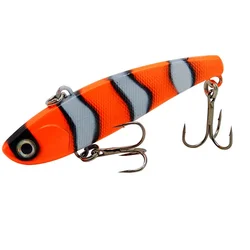 MUKUN-señuelo de pesca con vibración que se hunde, 6CM, 10G, cebo duro Artificial VIB, pesca en hielo en invierno, Lucio, aparejos de cebo Isca Pech