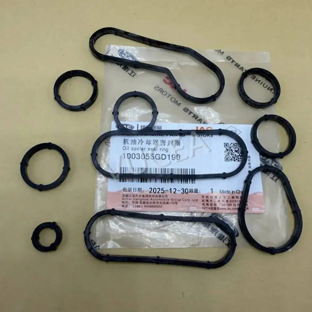 

1010200GD190 4GA3-4D Engine Oil Radiator O-ring Seal 1003055GD190 For Jac Refine M4 M5 Pickup Truck T6 T8