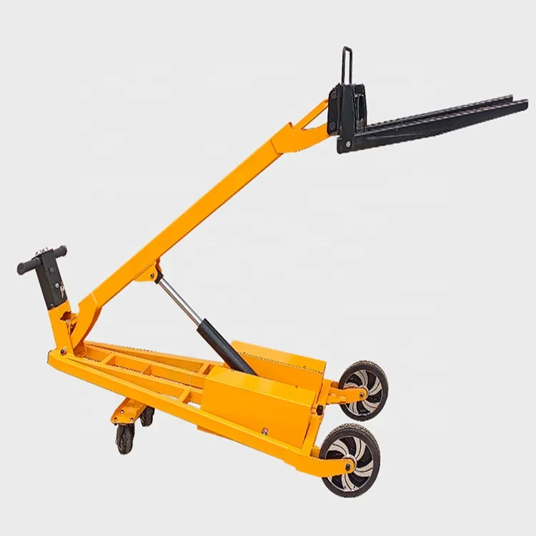 

Wendy 300kg Multi Functional Electric Forklifts For Cargo Container Mobile Folding Cargo Trolleys With Hooks Portable Forklifts