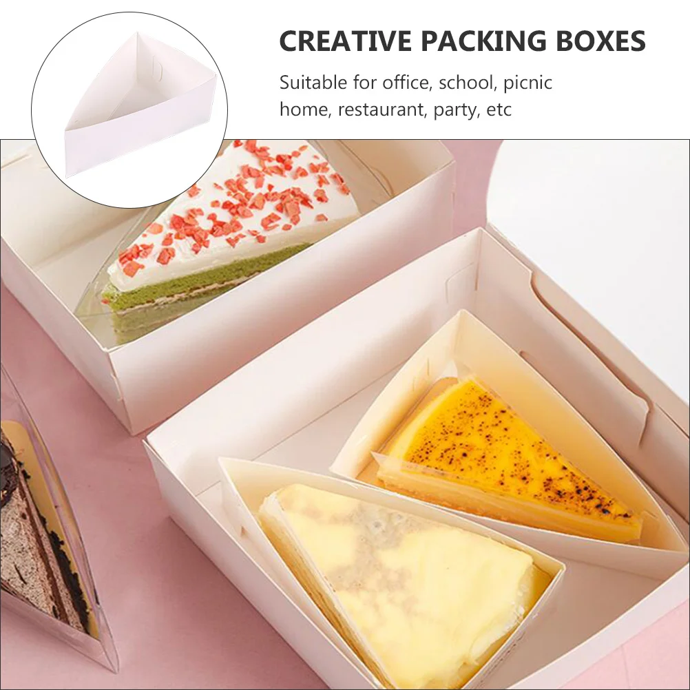 Funnels for Automotive Use Mousse Triangle Box Food Wrapping Containers Cake Boxes Small Mini Muffins