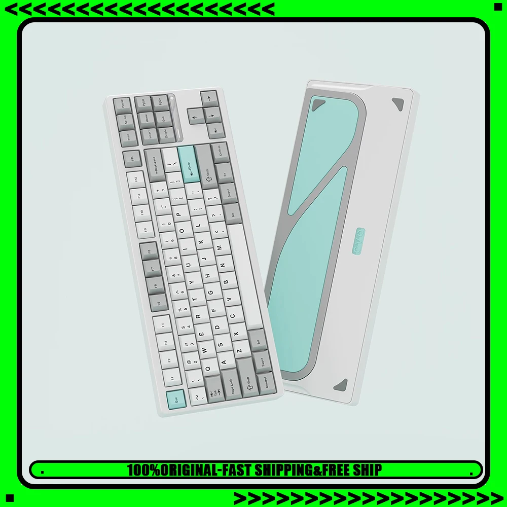 

Механическая клавиатура TICKTYPE EVO80 с настраиваемой системой быстрой разборки, три режима подключения, RGB-подсветка, игровая клавиатура, аксессуары для ПК, подарки