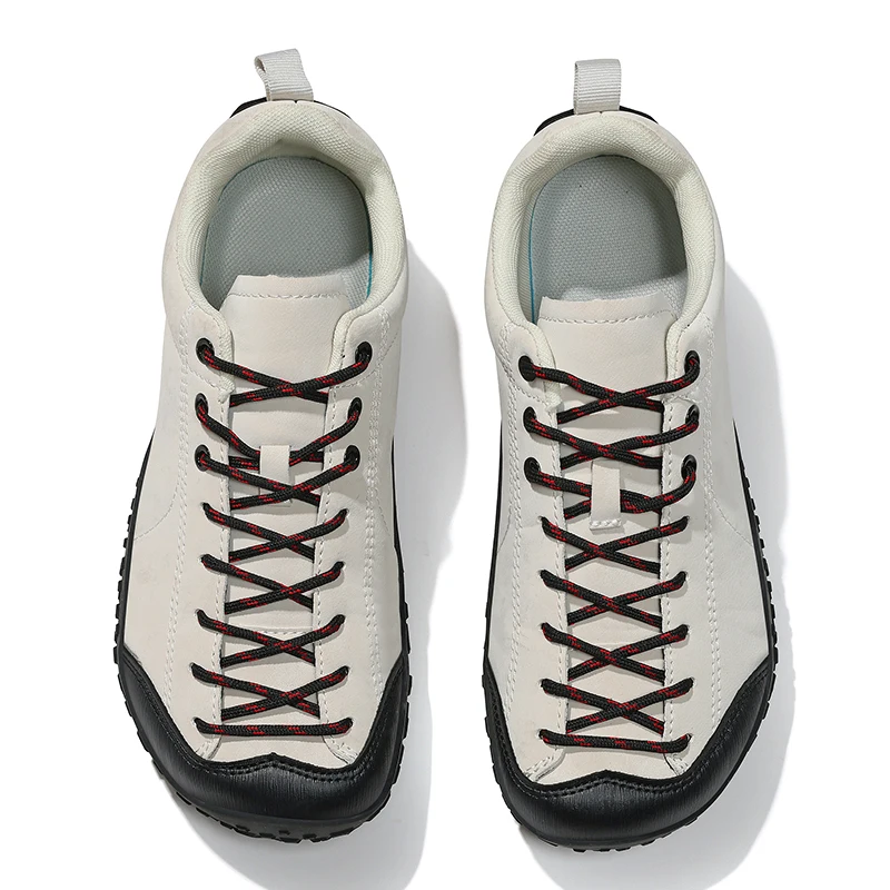 

Кроссовки Barefoot с широким носком, унисекс, минималистичная уличная обувь с нулевым падением, нескользящая прогулочная спортивная обувь на шнуровке, 36–38 обуви больших размеров