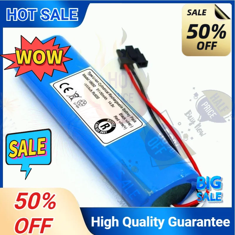 SWZY 6800mAh New Li-ion Battery High Quality for CECOTEC Conga 3890 3790 3690 3290 3390 3490 3590 Robot Vacuum Cleaner Bateria 1