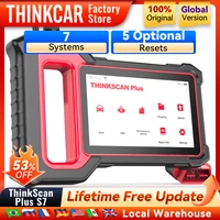 THINKCAR Thinkscan Plus S7 S6 S4 Obd2 Escáner Herramientas de diagnóstico de automóviles Escáner automotriz Herramienta de diagnóstico automático Lector de códigos 28 reinicios