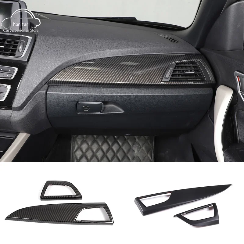 

ABS Car Dashboard Side Air Conditioner Outlet Panel Cover Stickers for BMW 1 2 Series F20 F21 F22 F23 2012-2017 Car Accessories