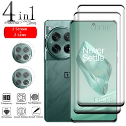 For Oneplus 12 Glass For Oneplus 12 Tempered Glass Protective Film 9H HD Full Cover Curved Screen Protetor For Oneplus 12 Glass
