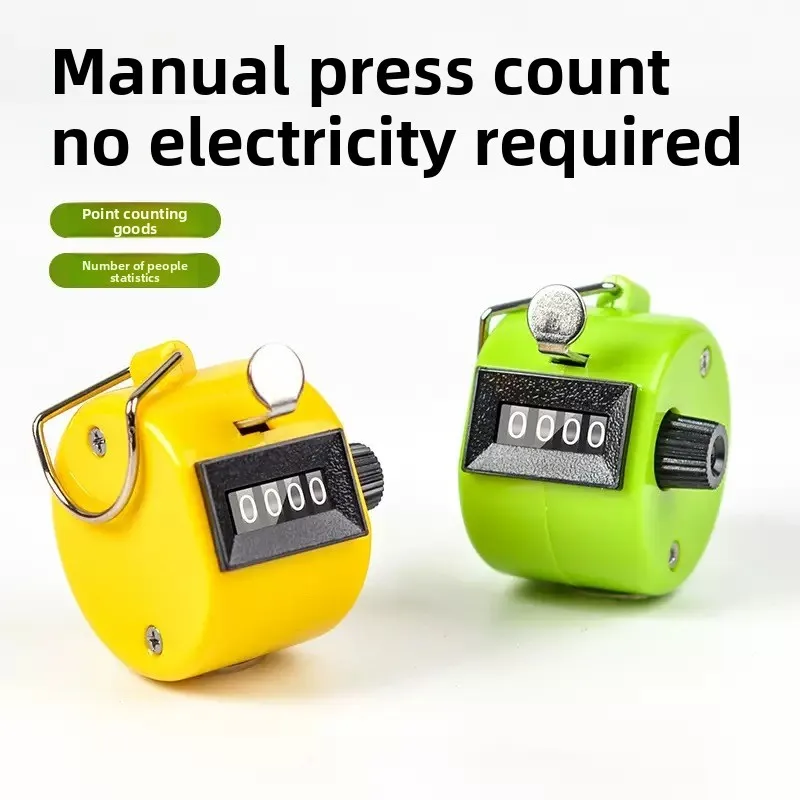 Penghitung Jari Penghitung Cincin Penghitung Elektronik Tombol Penghitung Visual Penjaga Pelacak Perangkat Penghitung Genggam Mini